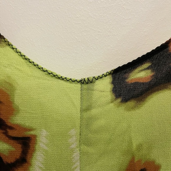 One Teaspoon Leopard Print Slip Dress with Adjustable Spaghetti Straps size S - Picture 2 of 9